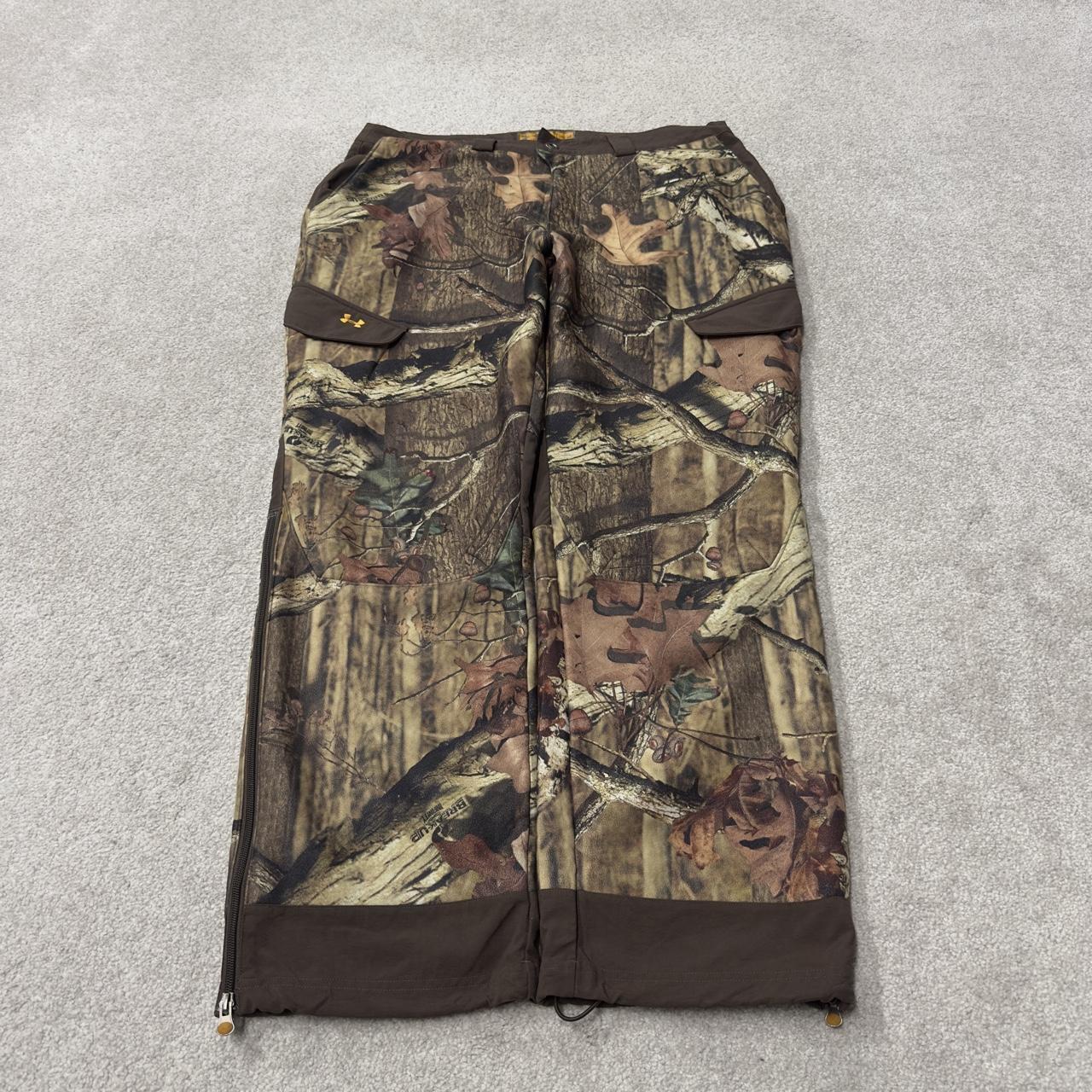 Under Armour camo cargo pants green Breakup infinity Realtree fleece camouflage trousers