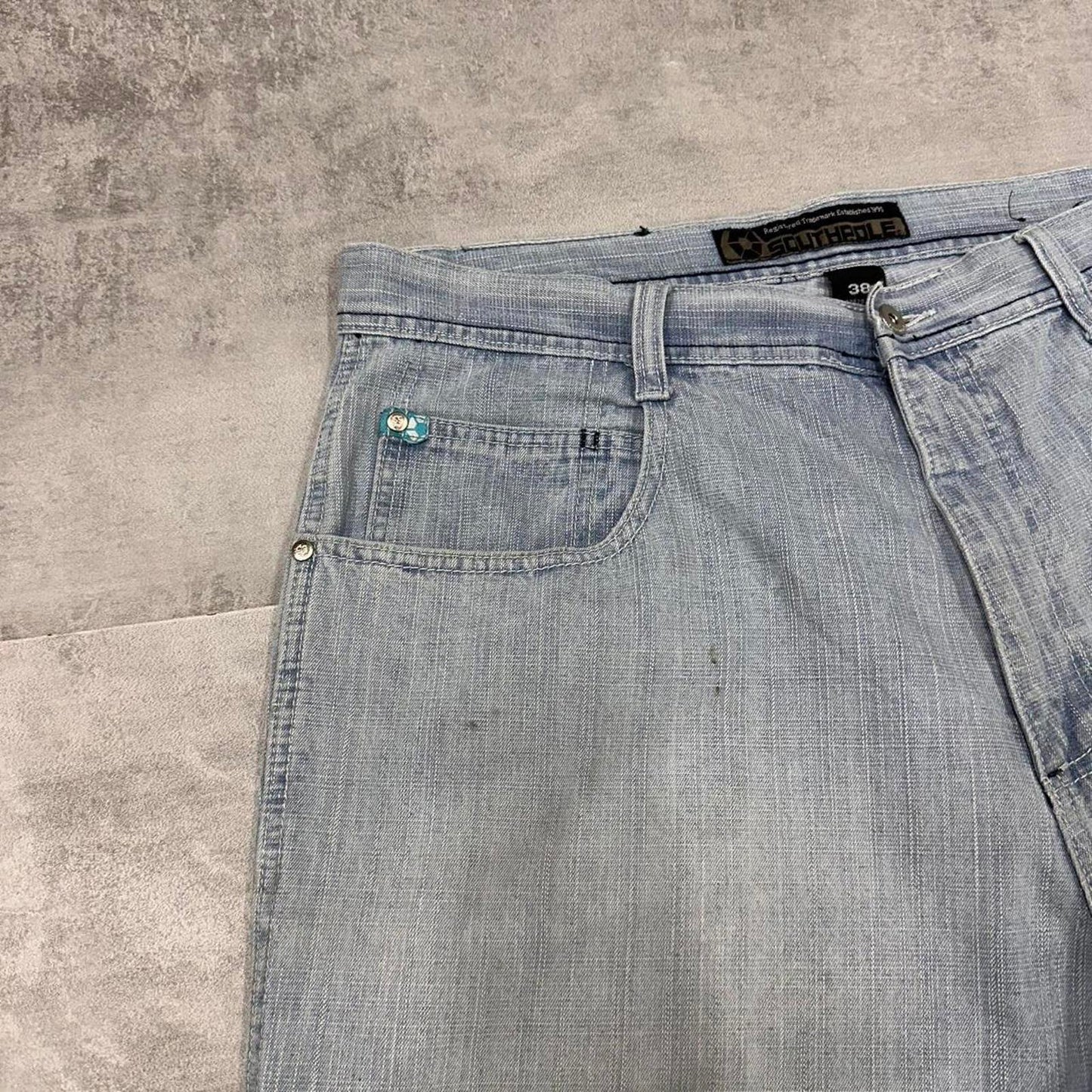 Baggy Southpole jorts W38