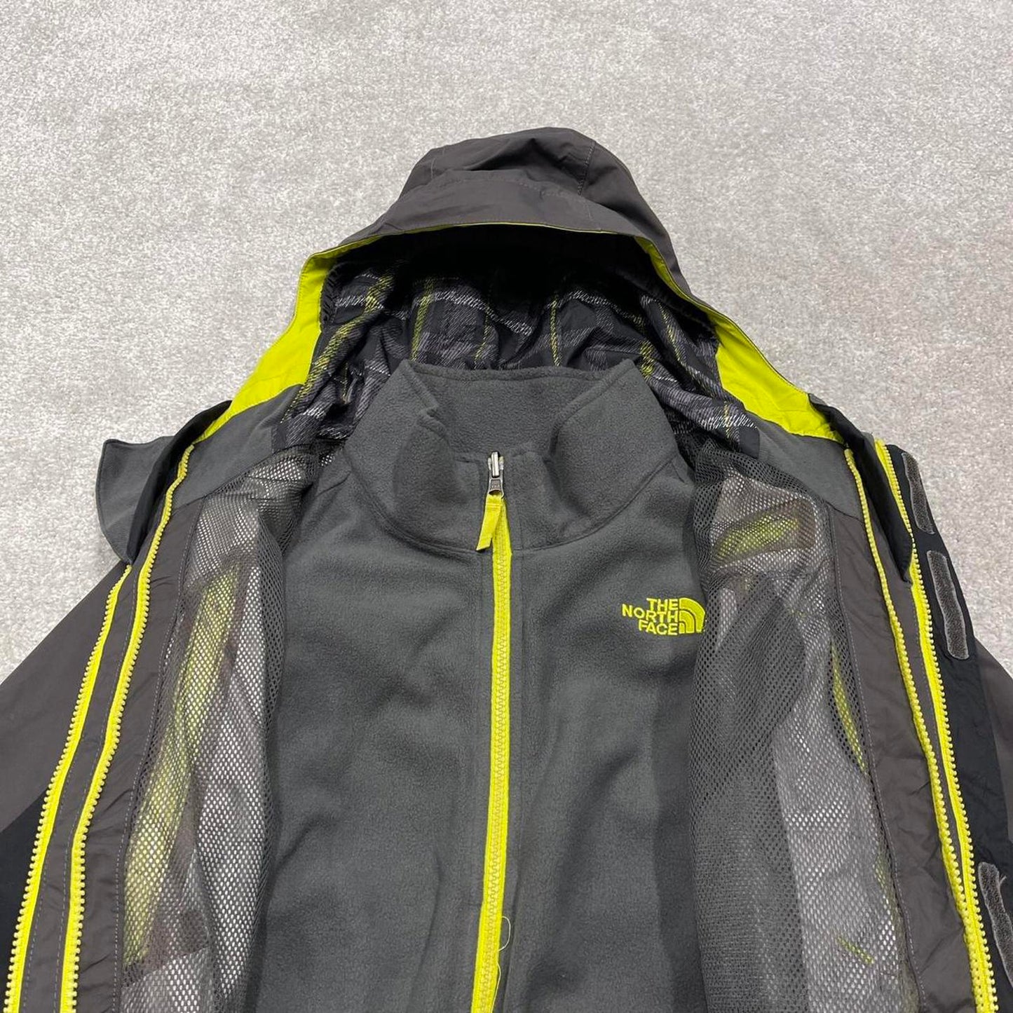 Y2K The North Face HyVent technical jacket black