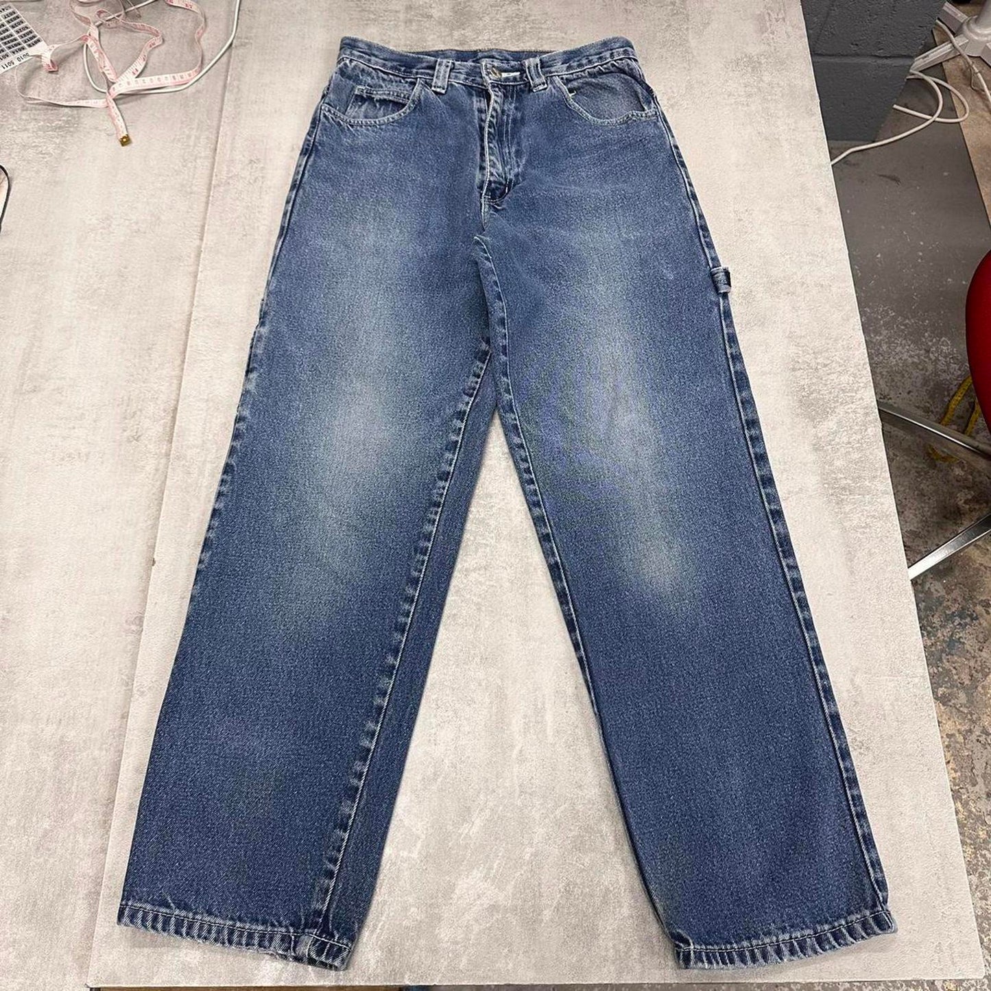 Sean John carpenter skate jeans W30 L31 blue loose denim skater cargos