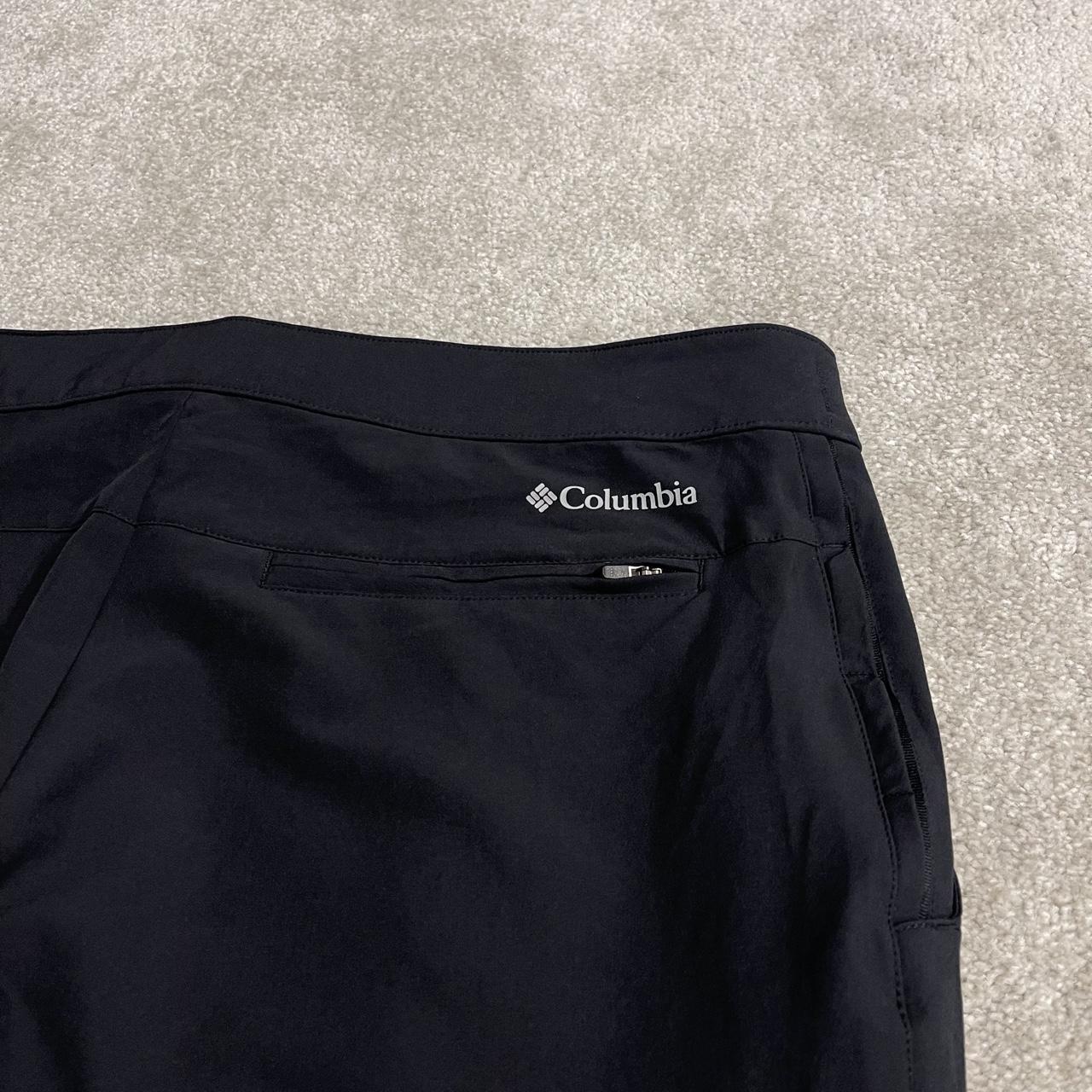Columbia hiking pants technical Y2K black Lightweight utility tech trousers
