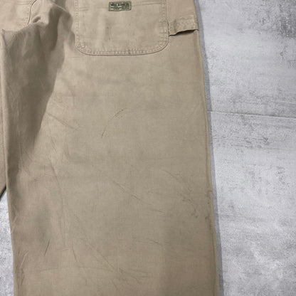 Wrangler cargo pants W36L30 beige loose cargo skater style trousers