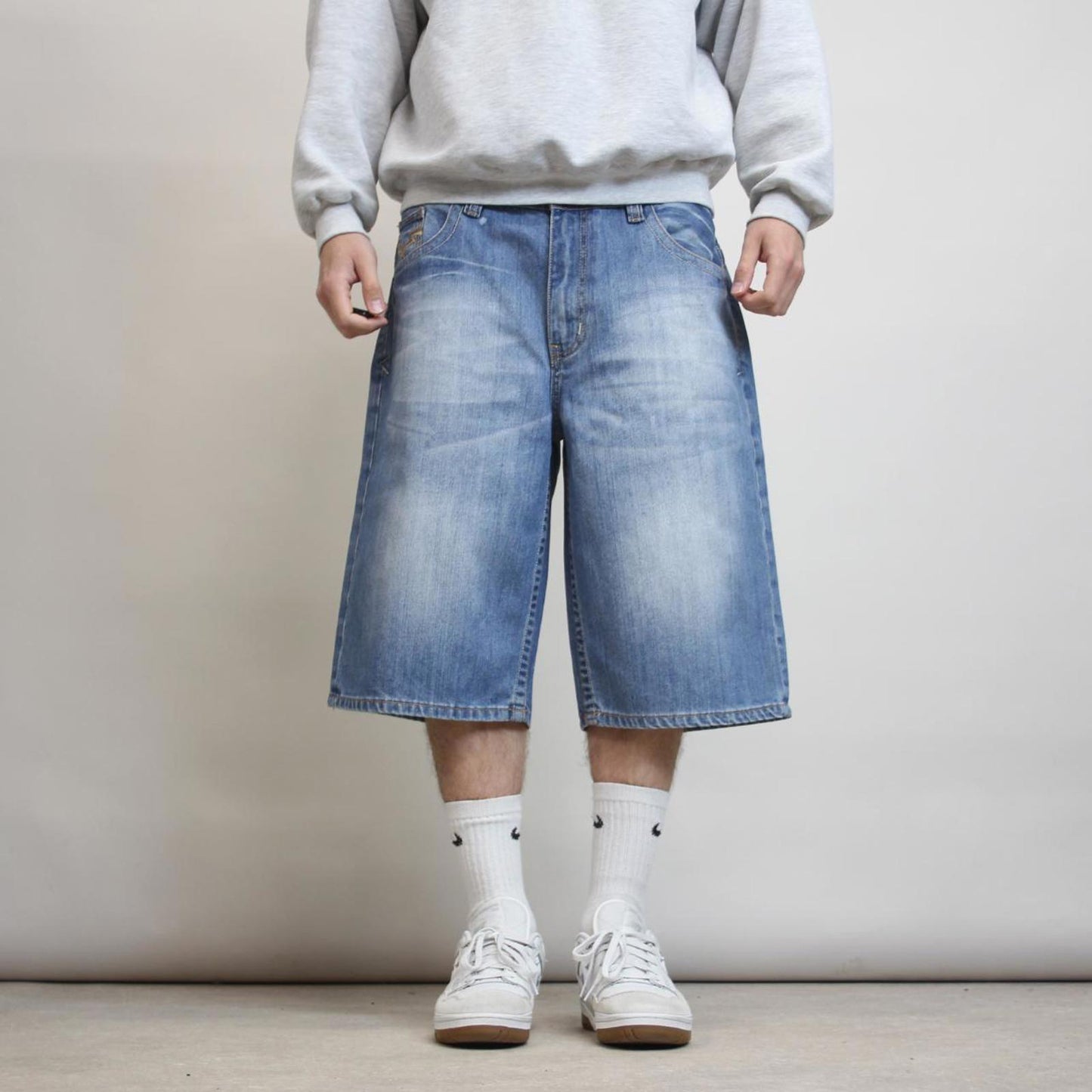 Baggy Ecko Unltd denim shorts W38