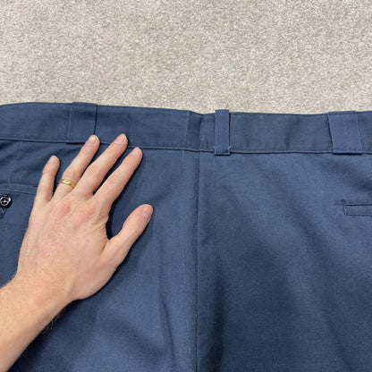 Dickies 874 pants W42L30 navy Chino style utility skate work trousers