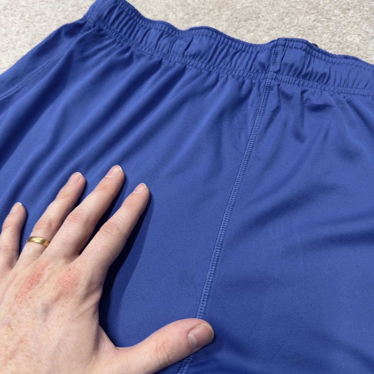 Nike sports shorts y2k loose blue Dri-Fit comfy floaty summer gym shorts