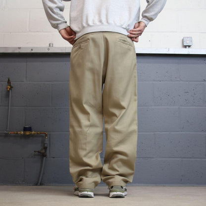 Dickies 874 skater work pants khaki W38L30 Loose original fit chino style skate trousers