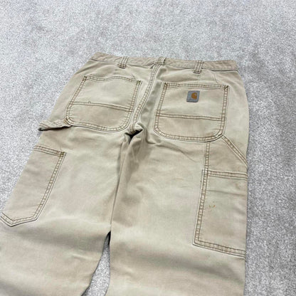 00s Carhartt carpenter jeans women's size 4 short y2k 90s style workwear cargos
