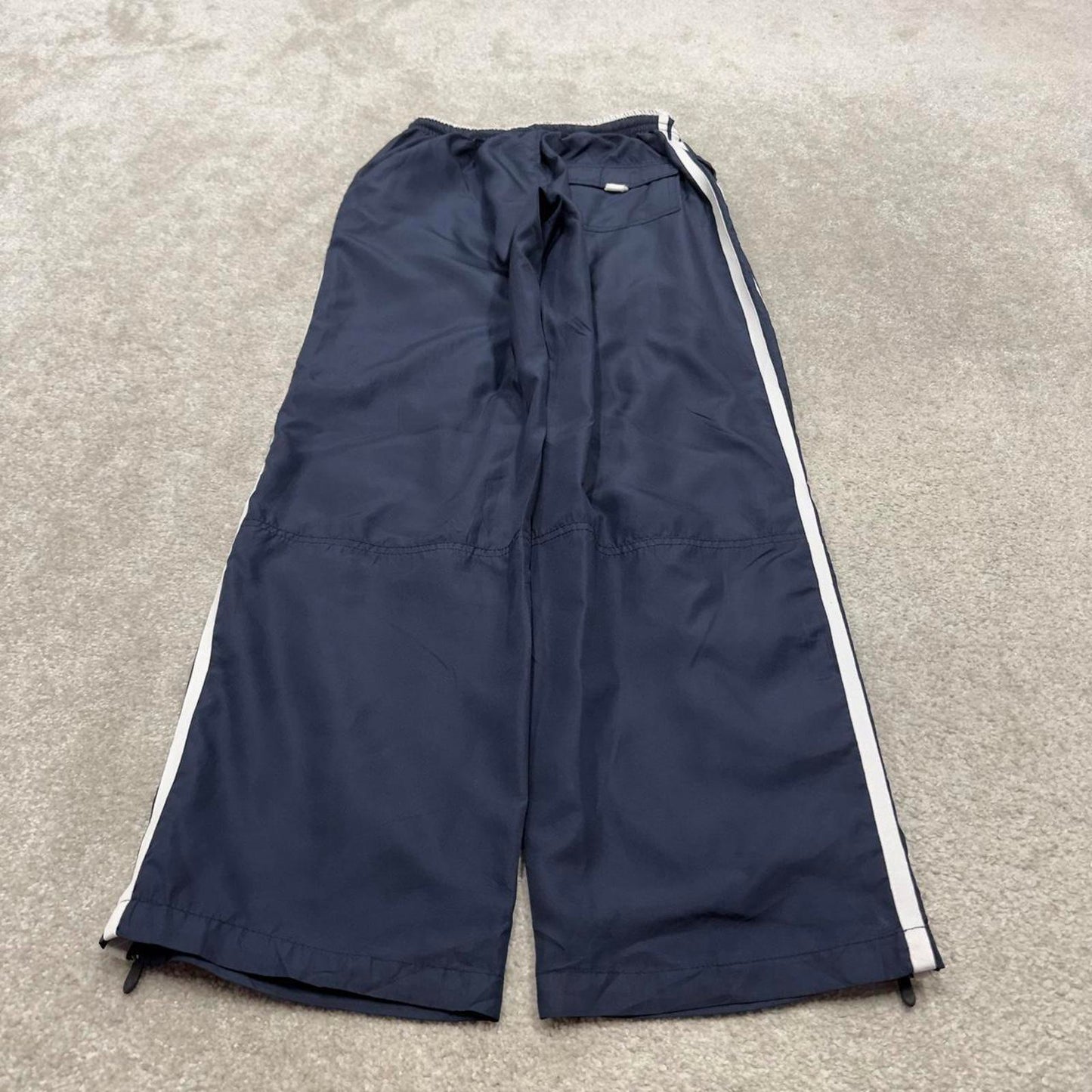 00s Starter tracksuit bottoms navy small loose y2k style sportswear track pants gym wear