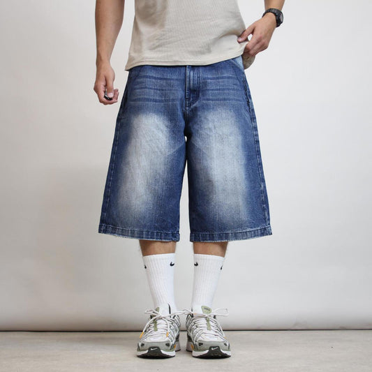 Baggy Brooklyn Xpress Jorts W38 long baggy denim 90s style skater shorts
