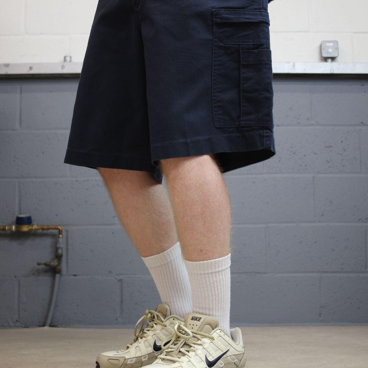 Dickies baggy cargo shorts y2k navy Loose flex chino summer skater shorts