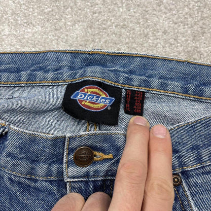 Dickies work jeans loose denim blue Regular fit skate style work pants
