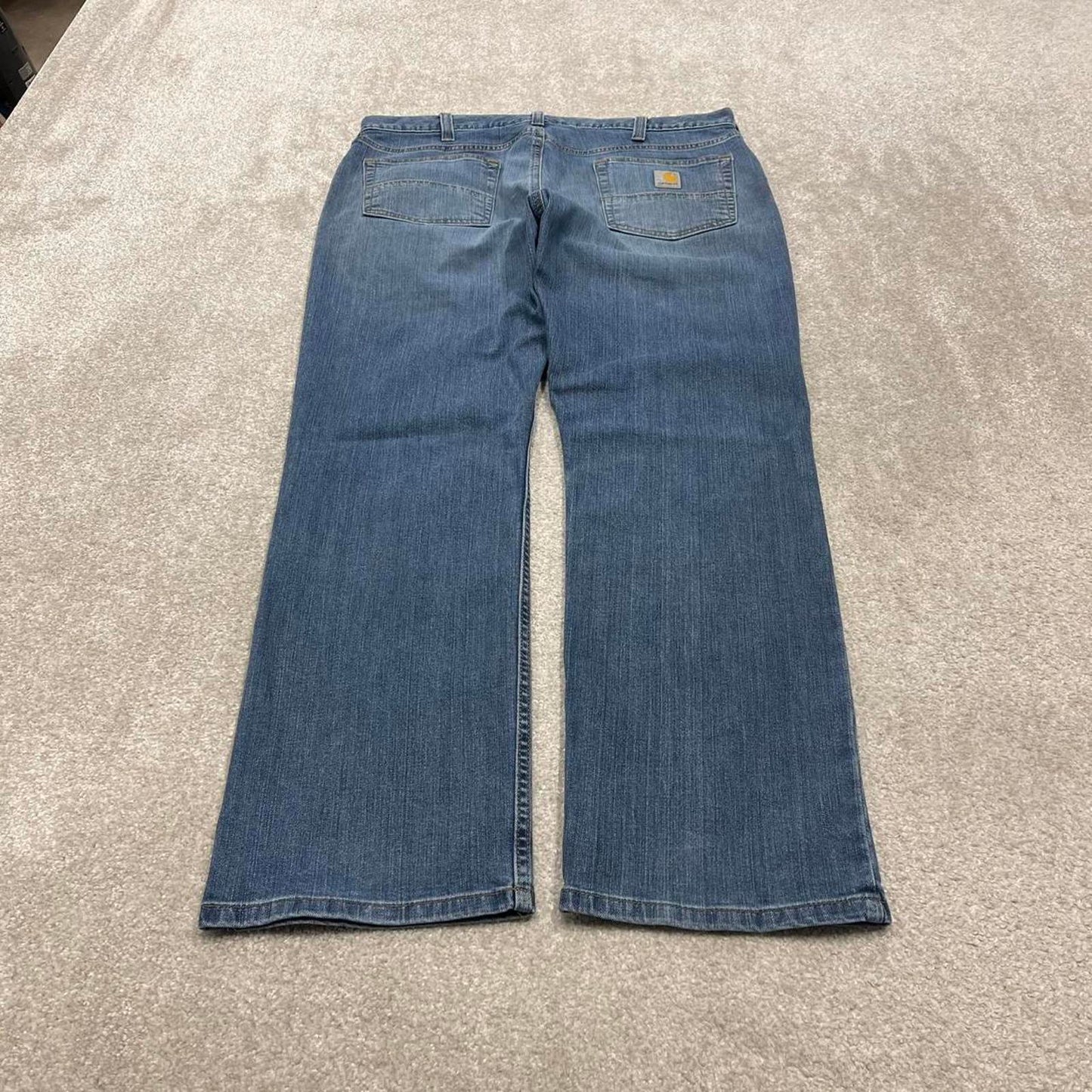 00s Carhartt jeans blue denim W36L30 Y2k skater style straight leg 5 pocket work pants workwear
