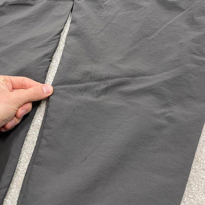 Y2k baggy Champion tracksuit bottoms 2XL loose grey trackies 00s style joggers stripe track pants