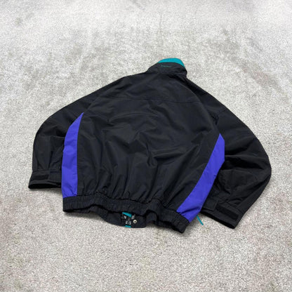 00s Columbia technical windbreaker jacket L men's black y2k style autumn