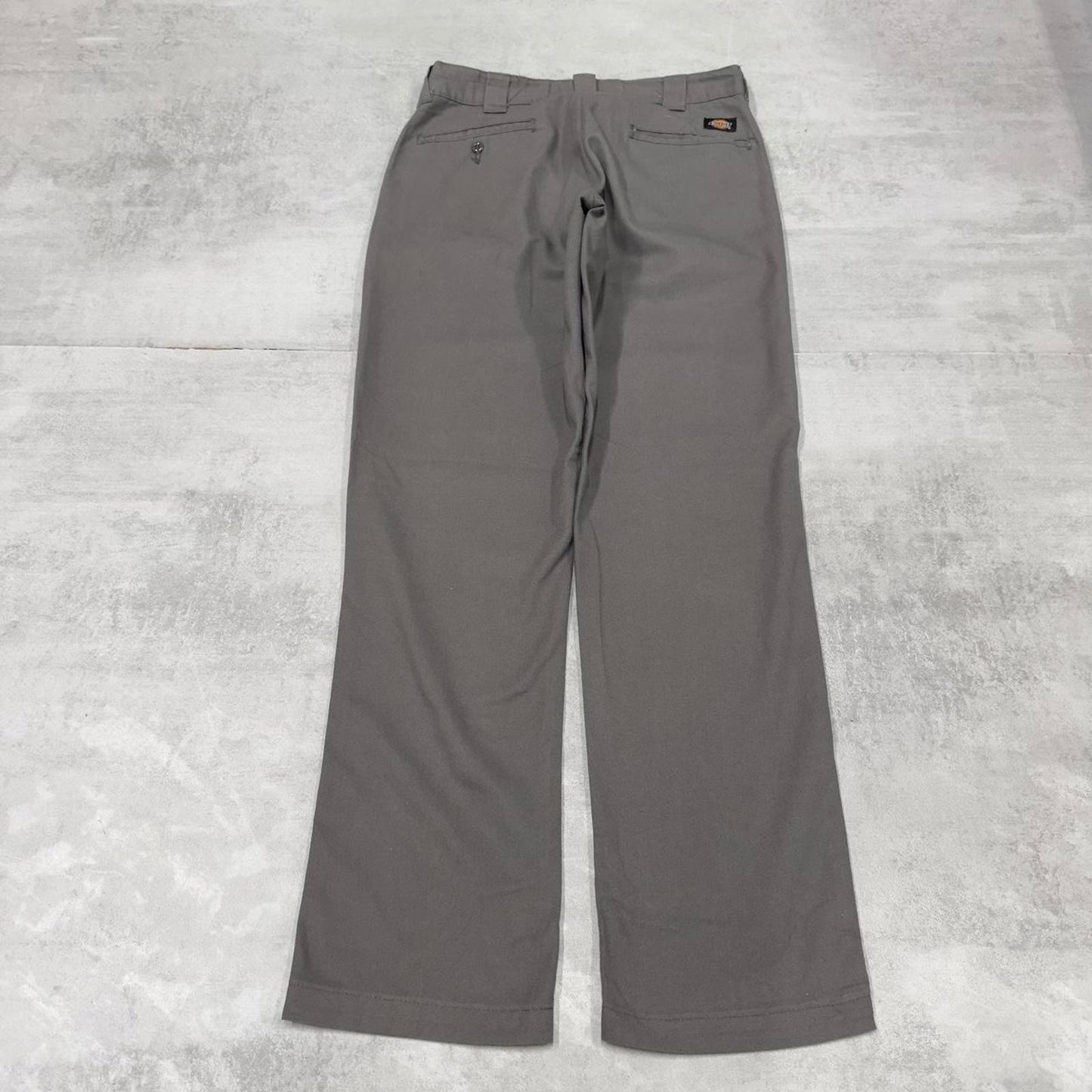 Grey Dickies Pants W34L32 slim taper chino style pants