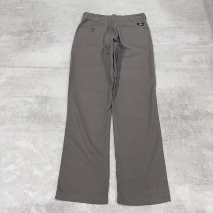 Grey Dickies Pants W34L32 slim taper chino style pants