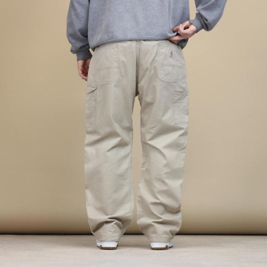 Beige Carhartt carpenter trousers W42L30