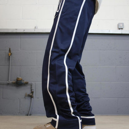 Baggy Nike Trackies XS navy Dri-Fit loose wide leg y2k style joggers