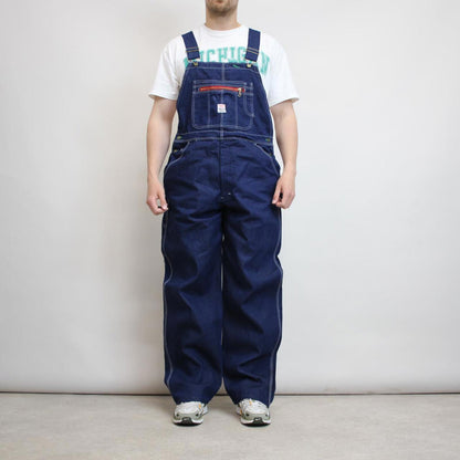 Vintage Pointer overalls W40 L34 blue baggy mens denim dungarees