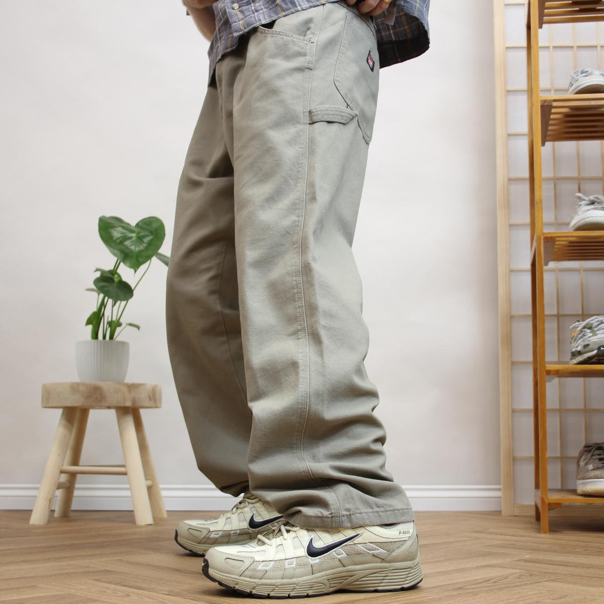 Vintage Wrangler carpenter jeans y2k Loose fit utility workwear cargo skate trousers