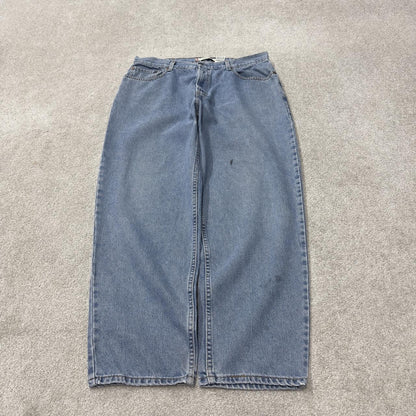 Levi’s 560 baggy jeans y2k W36L30 blue denim red tab logo y2k pants