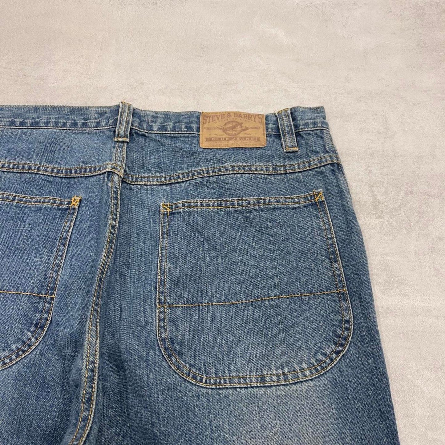 Vintage baggy Steve & Barry's jeans W38 L30 loose denim Y2K style skater jeans