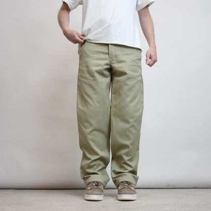 Dickies pants W33L32 khaki loose twill chino style skater pants