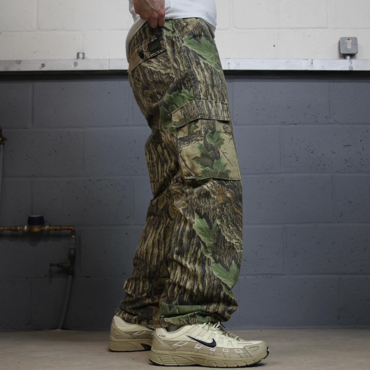 Liberty Realtree baggy camo cargo pants khaki Loose camouflage Y2K hunting utility trousers