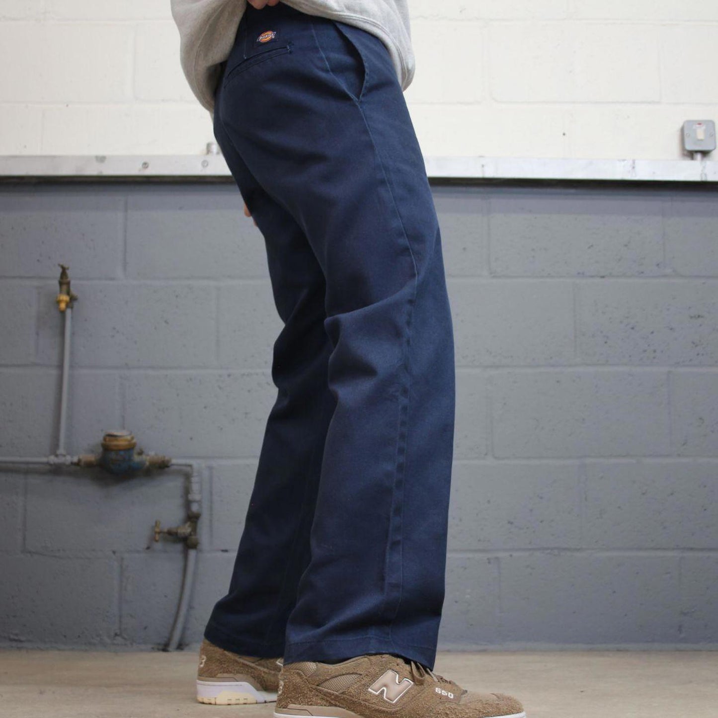 Dickies 874 Pants W32L30 navy original fit twill chino 90s style skater pants