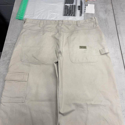 Baggy Wrangler carpenter trousers W40L29 wide leg cargo pants skate style