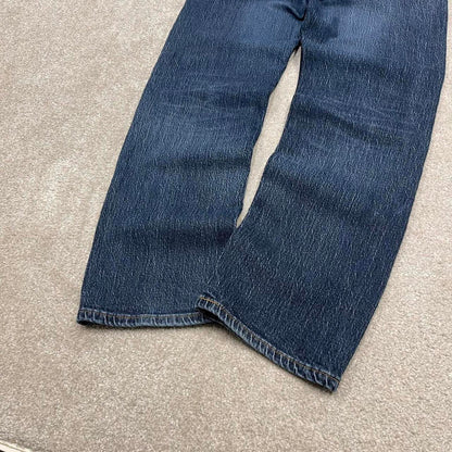 Vintage y2k Levi's 505 jeans blue Straight leg denim workwear trousers