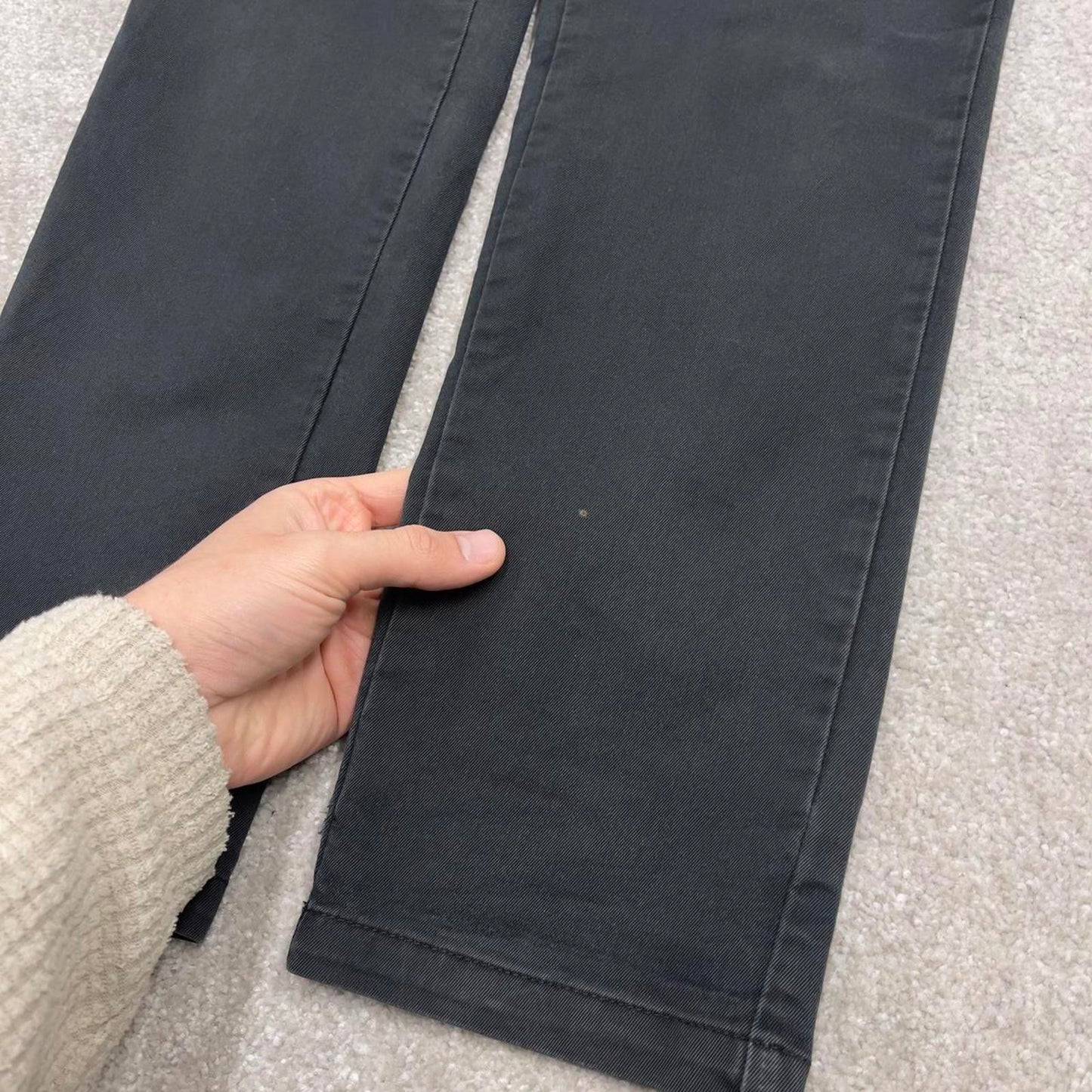 00s Carhartt WIP chino pants W32L32 black 90s skater style slim work trousers utility