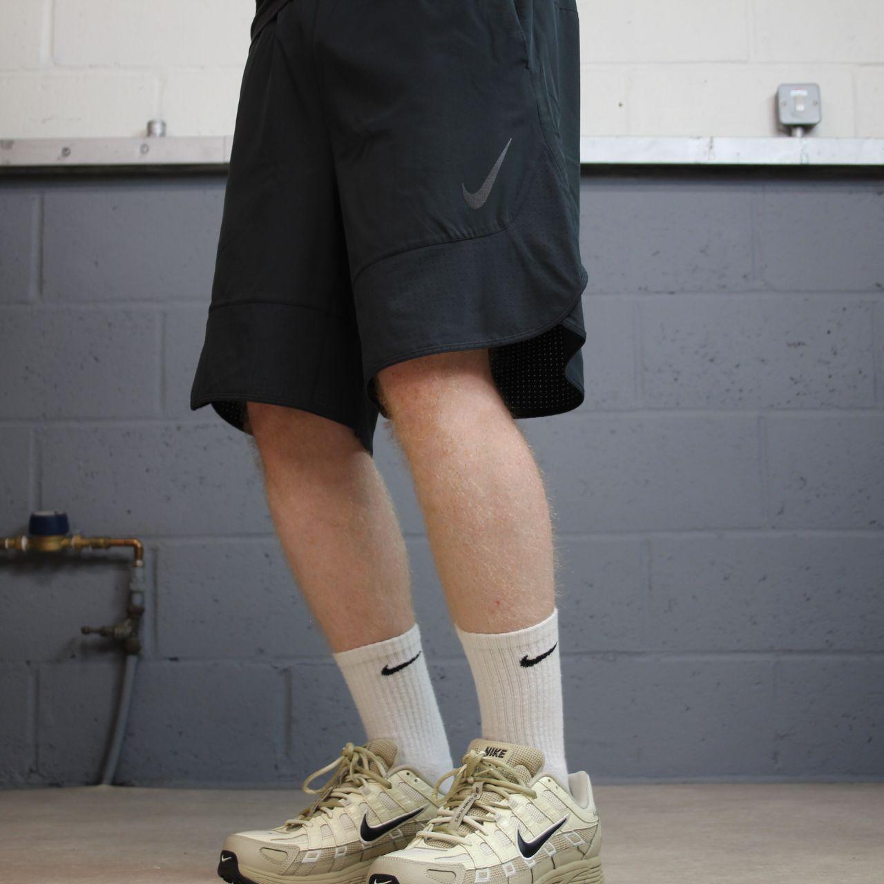 Nike sports shorts y2k charcoal grey Comfy floaty summer gym shorts