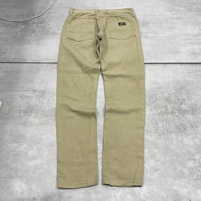 Beige Dickies pants W30L30