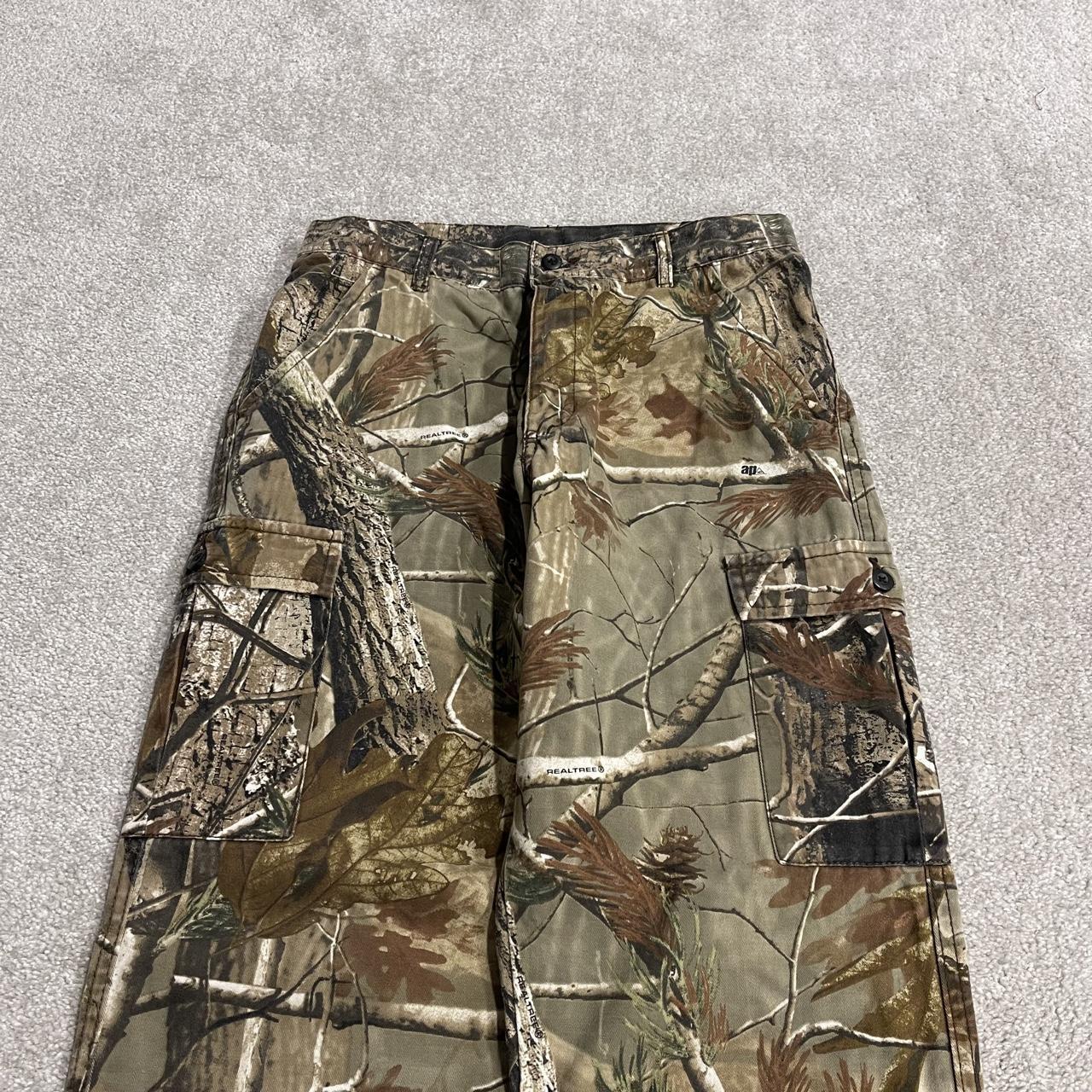 Camo cargo pants y2k utility khaki straight leg Red Head Youths Realtree camouflage combat cargos
