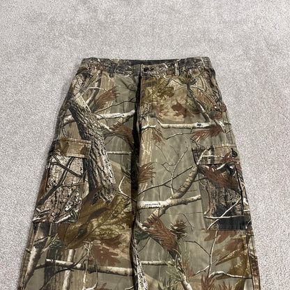 Camo cargo pants y2k utility khaki straight leg Red Head Youths Realtree camouflage combat cargos