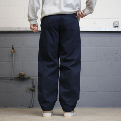 Navy Red Kap pants W30L32 loose y2k chino style skate trousers patch logo