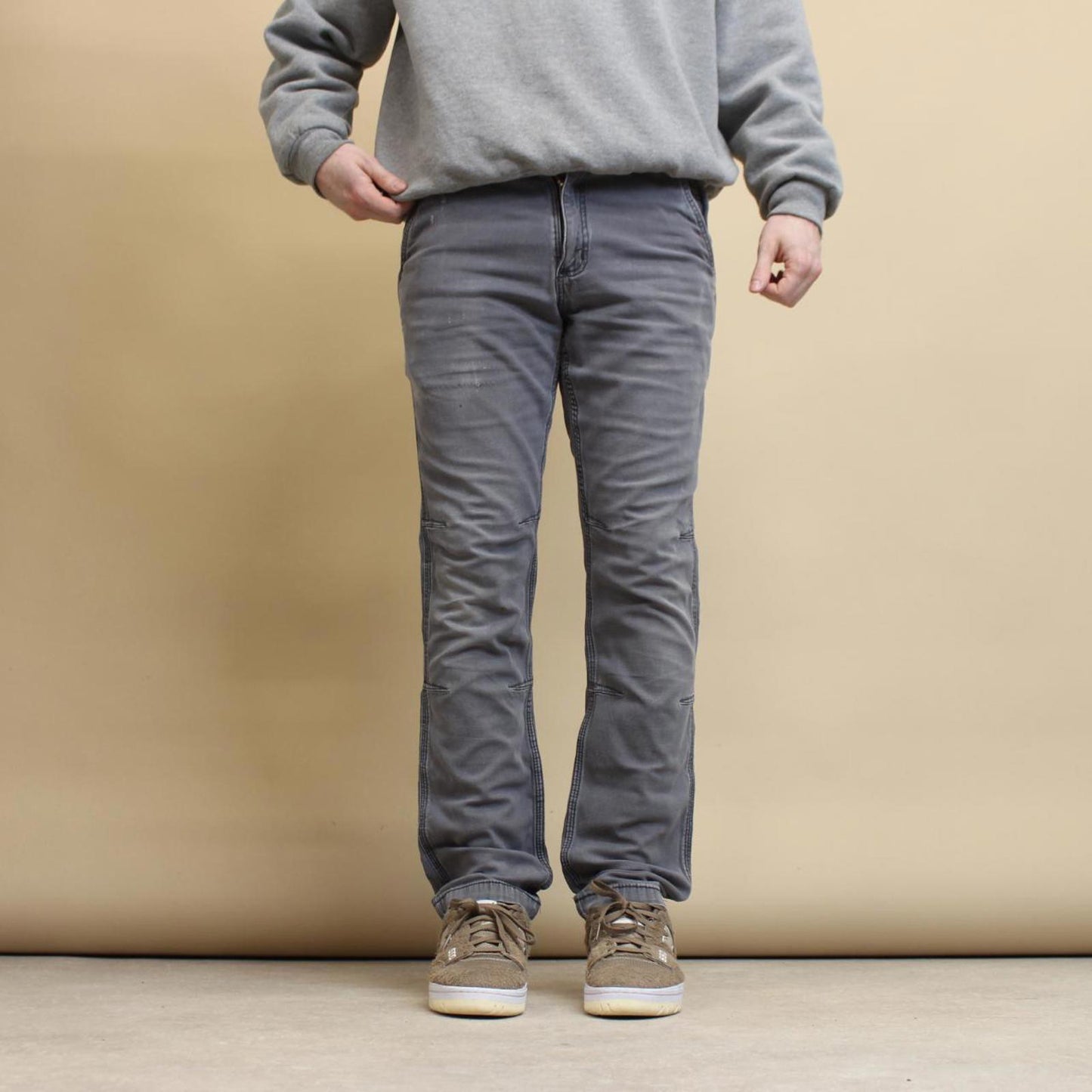 Grey Carhartt trousers W31 straight fit pants