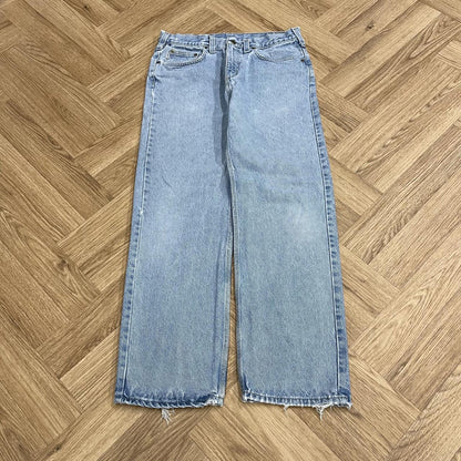 Vintage Carhartt jeans relaxed fit Y2K loose washed blue denim work pants