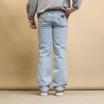 Blue Wrangler jeans W32L32 straight leg denim jeans