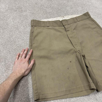 Baggy Dickies shorts chino khaki Twill chino skater style shorts loose relaxed fit