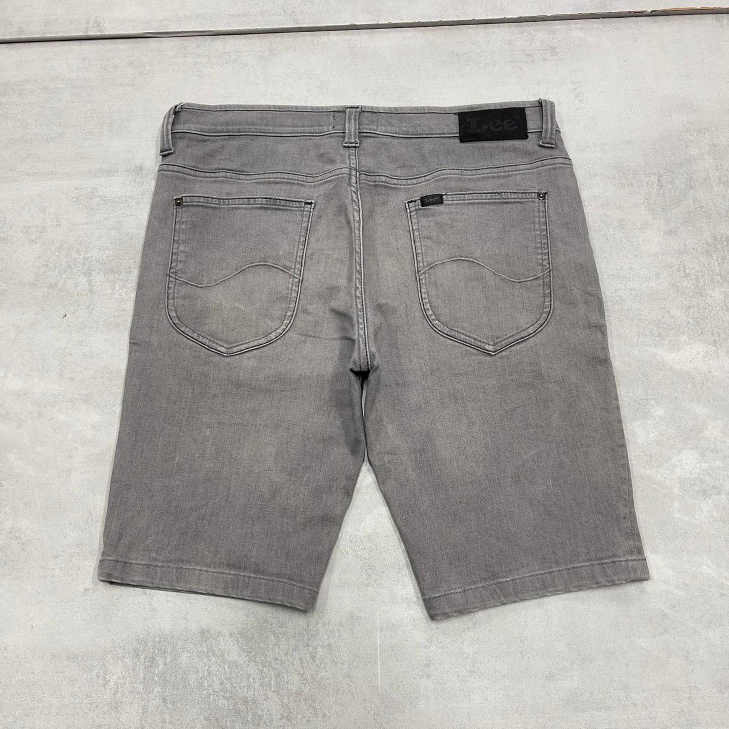 Mens grey Lee jorts W32