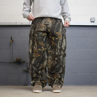 Camo Carhartt carpenter pants W36L34 Baggy camo 90s style canvas skater cargos