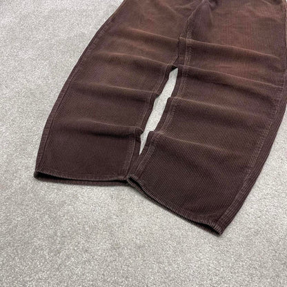 Y2k baggy corduroy jeans wide-leg brown Empyre wide wale chunky jumbo cord trousers