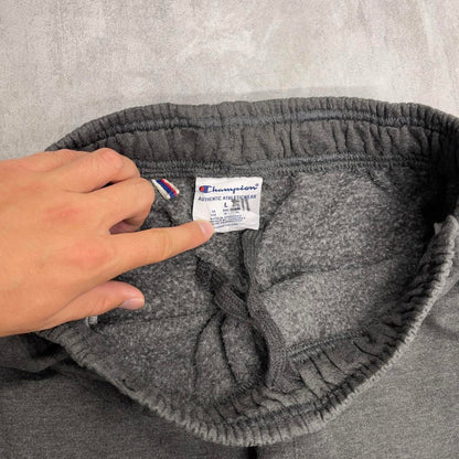 Y2k Grey Champion cargo joggers L