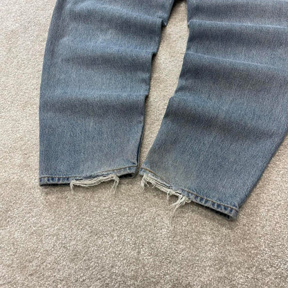 Levis 560 baggy jeans W33L30 blue loose tapered fit denim 90s skater style pants red tab 100% cotton