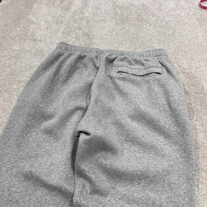 Y2k Nike sweatpants joggers XL cuffed grey Loose embroidered tracksuit bottoms