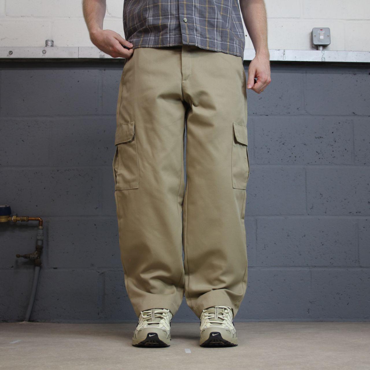 Vintage cargo pants Red Kap utility chino trousers khaki W32L30 skater style cargo work trousers