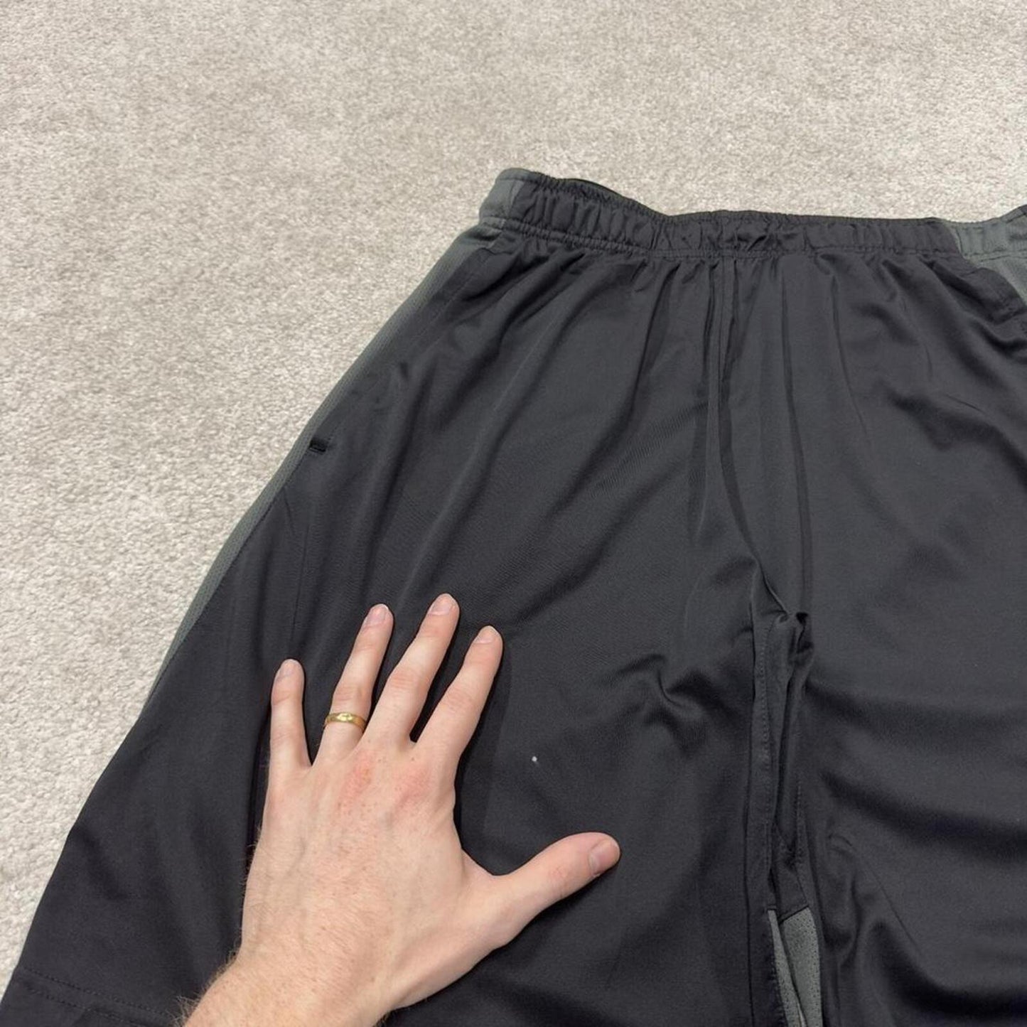Nike sports shorts y2k loose black Casual style comfy loose floaty summer gym shorts