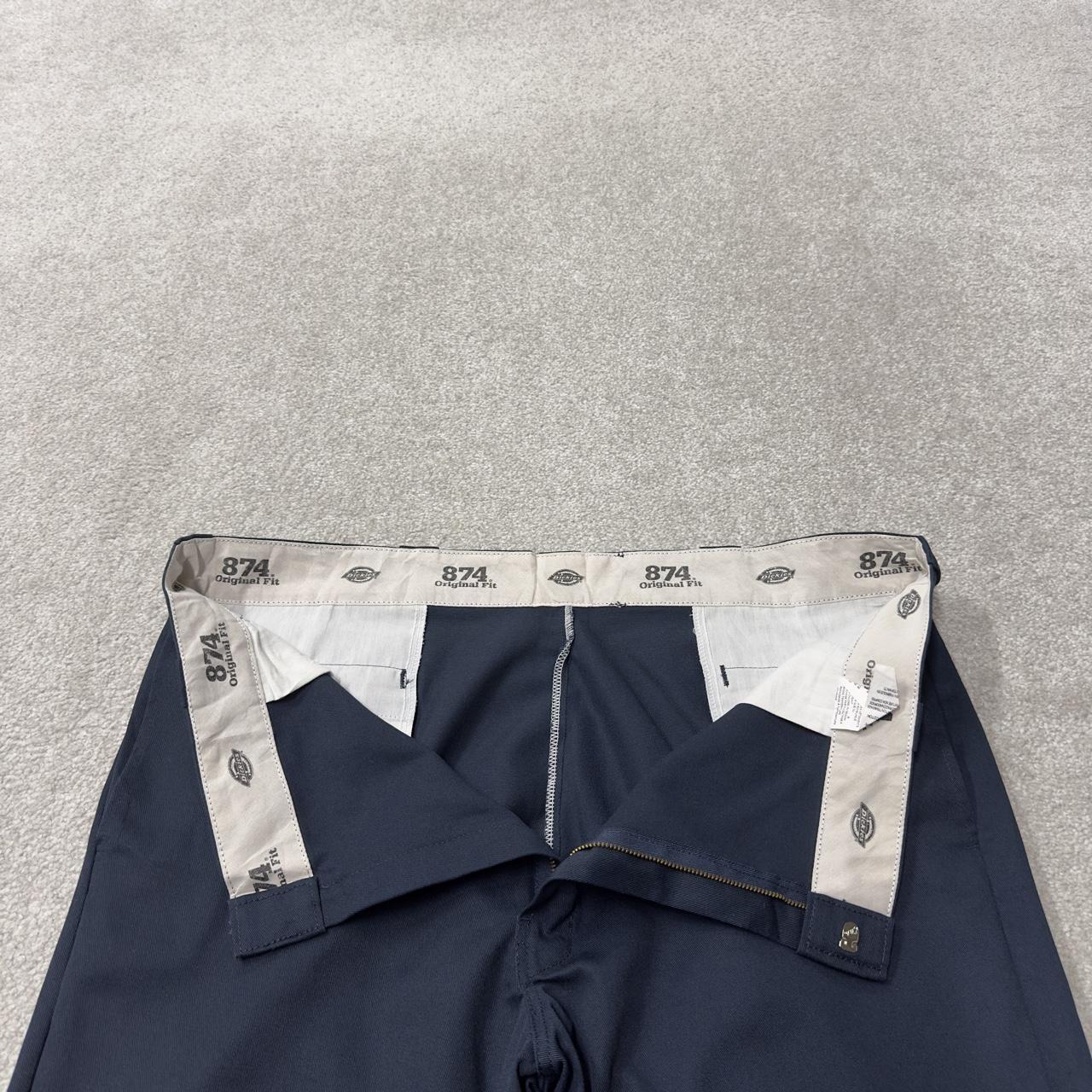 Dickies 874 pants navy original fit W42L28 Twill chino style skate work trousers